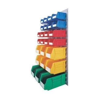 Smaller Linbins mounted on a panel