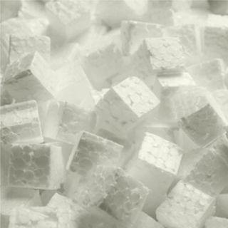 foam packaging polystyrene chips square blocks