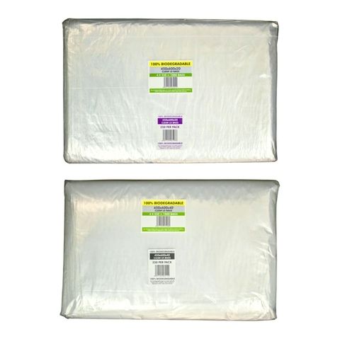 Biodegradable-bags-light-duty-clear-bales-of-4-packs