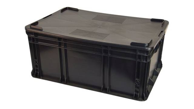 Budget-crate-with-lid-black-stackable