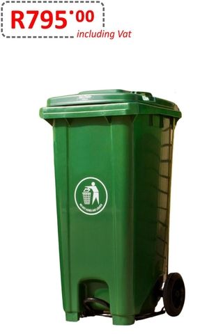 120L Pedal Bin 47.5 x 55.5 x 95.5cm