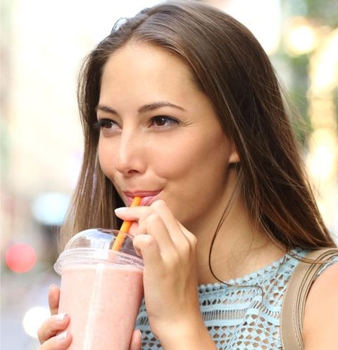 Bio-smoothie-cup-girl-drinking