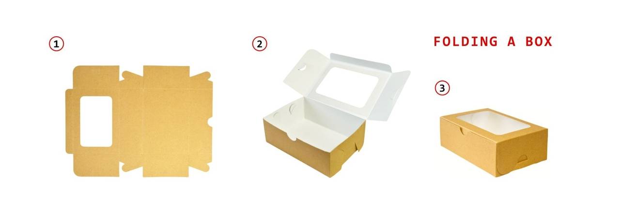 Cake-boxes-kraft-window-fold-box