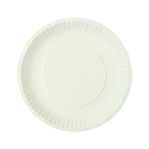 White-230mm-paper-plate