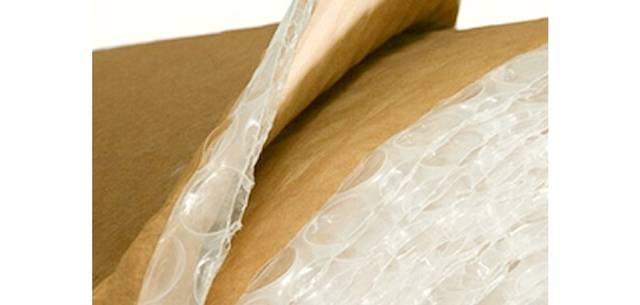 Double-sided-kraft-bubble-wrap-close-up