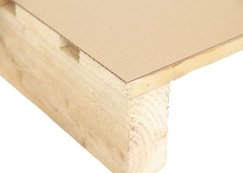 Cardboard-pallet-sheet-protective-packaging-kraft-single-wall-corner