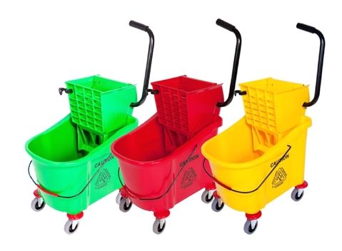 Bucket-supermax-36l-hiback-green-red-yellow Bucket-supermax-36l-hiback-green-red-yellow